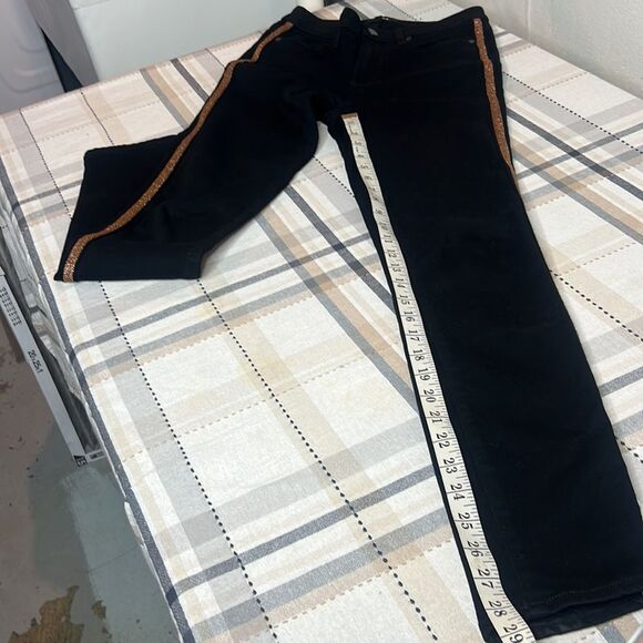 PAIGE pants with gold stripes - Picture 8 of 9